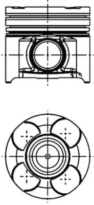 KOLBENSCHMIDT 40660620 Pıston Segman 0,6 Farklı 82mm Vectra C 1.9 Cdtı 16v Z 19 Dth 