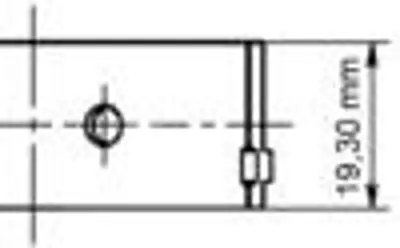 KOLBENSCHMIDT 77272600 Kol Yatak Std Omega A 87>93 18nv-18sv-E18nvr-C20ne Omega B 94>03 X20xev Astra F 92>98 C18xe-C18nz-X1 622015