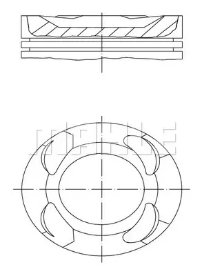 YENMAK 31-30162-000 Pıston Segman Std 82mm Bmw F45 F46 F48 F39 B38 A15 A  B38 A15 C 11258638448 8638448