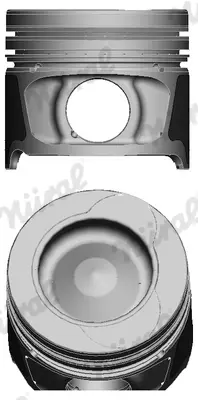 YENMAK 4164-STD Motor Pıston+segman Clıo Kangoo (Pım Capı 26mm) (1.5 Dcı K9k Bp) [(76.00mm Std)] 120A10282R 120A10538R 7701475703 7701475075 7701475077 120A11819R 120A12761R