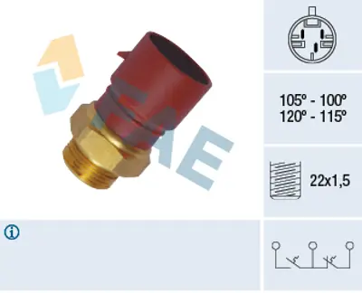 FAE 38040 Radyator Fan Musuru C18nz 18sv 20ne Vectra A Astra F 