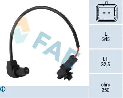 FAE 79329 Volant Sensoru F4r Megane Iı Laguna Iı 2.0 16v 