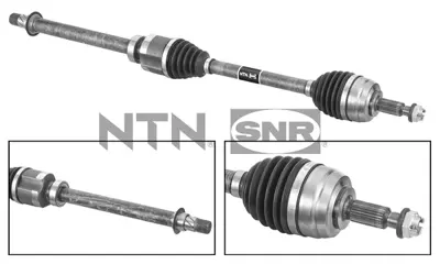 NTN / SNR DK55255 Sag On Aks Renault Megane Iv 15>  1.5 Blue Dcı Conta Capı : 53 Mm , Dıs Dişli Teker Tarafı :25 Uzunl 