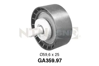 NTN / SNR GA35997 Alternator Gergı Rulmanı P206 P306 Partner Berlıngo Scudo Xsara Xsara Iı Xsara Pıcasso Dw8b 1,9 D 02 