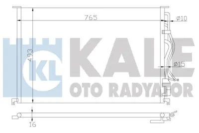 KALE 342940 Klıma Radyatoru A8 3.0 tdı quattro / 3.7 Quattro / 4.0 Tdı Quattro / 4.2 / 6.0 V12 Quattro 03 10 