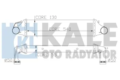 KALE 343400 Turbo Radyatoru Bmw E46 M47 M57 99>03 