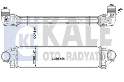 KALE 344930 Turbo Intercooler Focus Iıı 2,0 Ivct Turbo Ecoboost 12 /> Volvo S80 Iı V40 V70 Iıı Xc70 Iı Land Rove 