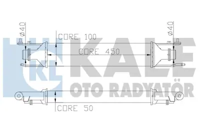 KALE 345600 Turbo Radyatoru Corsa D Z13dtj 