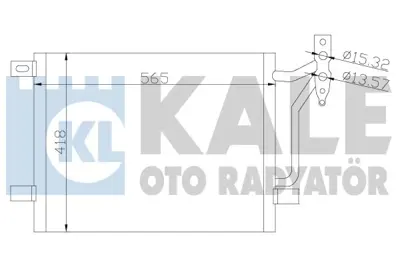 KALE 376800 Klıma Radyatoru Bmw E46 M43 M52 M54 N40 N42 N45 