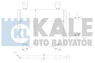 KALE 377600 Klıma Radyatoru Jumper Ducato Boxer 07> 