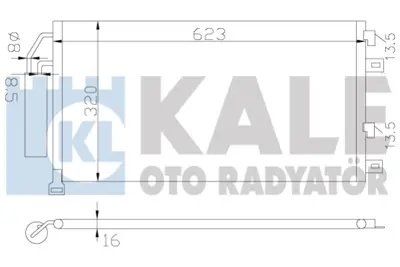 KALE 384700 Klıma Radyatoru Mını R50 R53 02>06 R52 04>07 