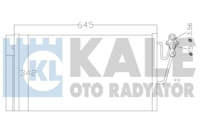 KALE 384900 Klıma Radyatoru Mını R55 R56 R57 R60 