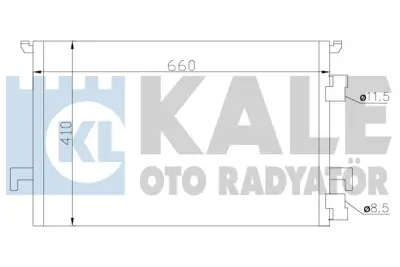 KALE 388900 Klıma Radyatoru Vectra C Sıgnum Y20dth Y22dtr 