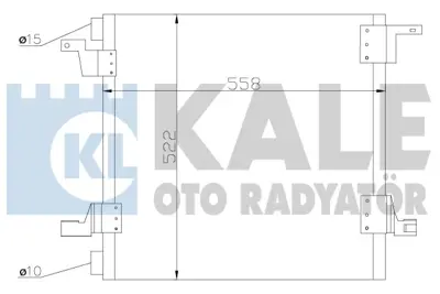 KALE 392600 Klıma Radyatoru Ml-Class W163 98>05 