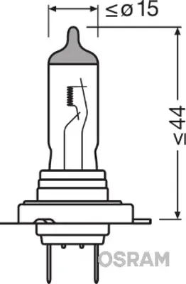 OSRAM 64210 NL Halogen Ampul H7 12v 55w Far %150. Ekstra Aydınlatmalı 64210nl 