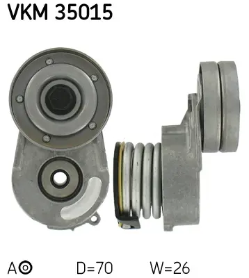 SKF VKM 35015 V Kayıs Gergı Rulmanı 1204641 1204853 6204661 97184929 97222553 97364344 97229071 98012238 5750QW 5750XK