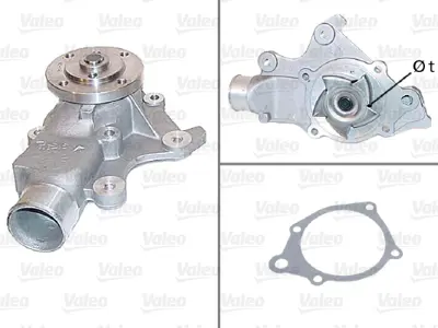 GSP WP900091 Devirdaim Jeep Cherokee 4.0 98>01 4626215 4626215AD 85503407 4626215AB 4626215AC 4626215AE 4626215AF 68382488AA 83503407 JR775122