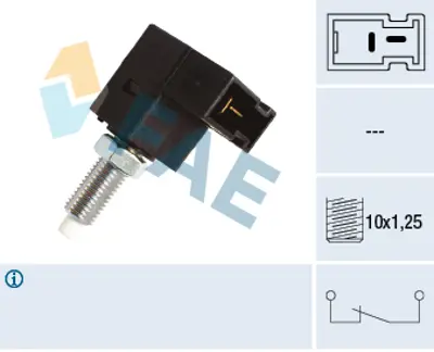 FAE 24544 Fren Pedal Musuru I20 08> I30 07> Cerato 04> K2500 04> H100 Kamyonet 04> 