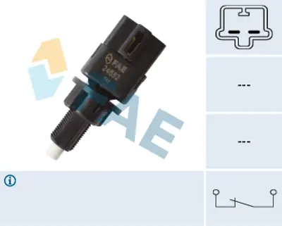 FAE 24682 Fren Pedal Musuru Cıvıc 2006> Crv 2006 2012 Jazz 2002> Accord 2008 2015- Ds4 