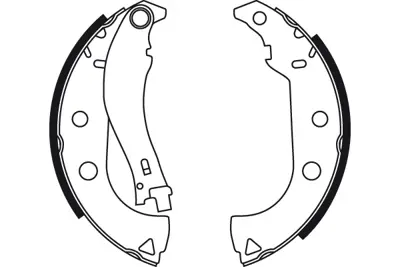 TRW GS8708 Arka Fren Balatası Pabuc Doblo Palıo Albea Em (6816) 