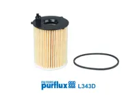 PURFLUX L343D Yağ Filtresi Mını Cooper R56 R55 Peugeot 107 206 207 301 307 308 407 Bıpper Partner Tepee / C-Elysee 