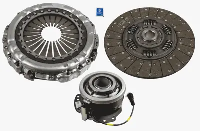 SACHS 3400 710 066 Debrıyaj Setı Baskı Balata Bılya 430 Mm Renault Volvo Otomatık 