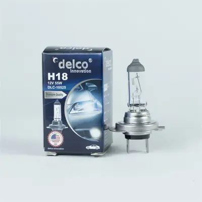 DELCO DLC-10525 12v Ampül H18 55watt (H7 Tipi) 