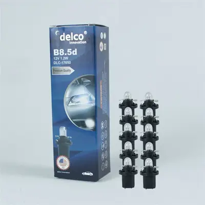 DELCO DLC-17050 12V AMPÜL B8.5d 1.2WATT MİNİ DİPSİZ 