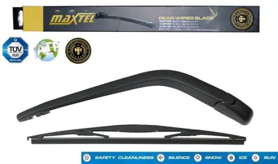 MAXTEL 12612206 Arka Silgi Kolu Ve Silecek Honda Fıt (Gd) (02-09) Honda Jazz (Gd) (02-09) 350mm 