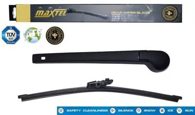 MAXTEL 12620496 Arka Silgi Kolu Ve Silecek Skoda Octavıa Iıı (1z3) (04-13) 400mm 