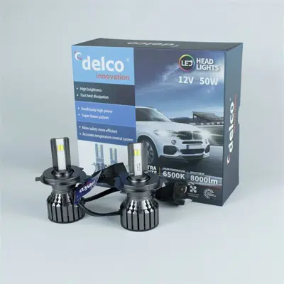 DELCO DLC B01-0004 Xenon Bulb 12v H4specıal Series 8.000 Lümen 