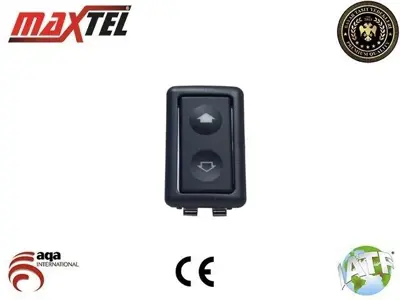 MAXTEL 18209003 Cam Kaldırma Anahtarı Unıversal - Bmw Tekli 6 Fişli Yeşil Işık 