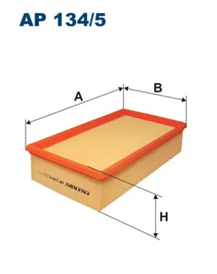 FILTRON AP134/5 Hava Fıltresı Avantıme 2.2 Dcı 02 03 Espace Iıı 00 02 