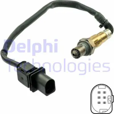 DELPHI ES21098-12B1 Oksıjen Sensoru 2008-208-301-308-3008-5008-Partner-Rıfter-Berlıngo-Z19dtl Z19dth Astra H Zafıra B Ve 1618AV K0055189996 55189996 551899960 55182912 93179226 K5801988884 5801988884 4S0906262C 4S0906262G