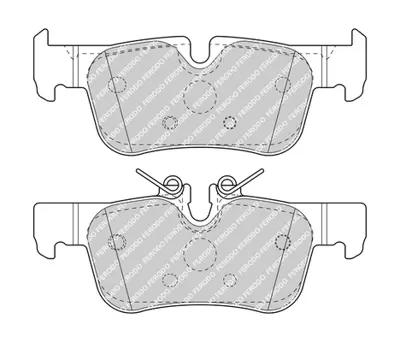 FERODO FDB4954 Fren Balatası Arka Bmw F45 F48 F39 Mını F60 F54 34206885547 34216859917 34201543683 6885547 6859917 34216860403 6860403 1543683 2391870 6854437