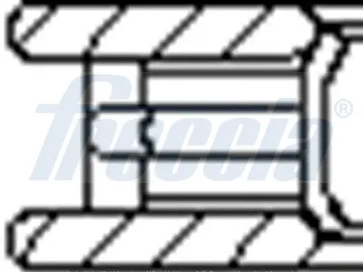 AKD 44-3541-16-50 Pıston+segman X18xe 1.8 16v Vectra B 82.10mm 050 (1.5x1.5x3.0) 4 Sılındır Takım 623671 623672 623688 630451 9118170 24407331 24407340 24407341 24455920 24455921