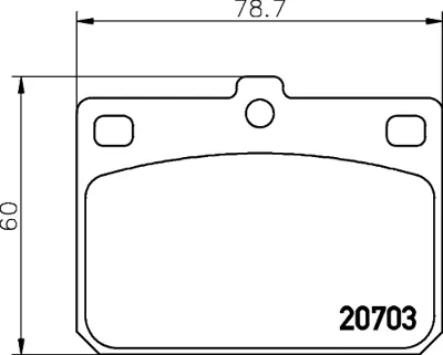 BESER 3324 On Fren Balata Honda Cıvıc 80-84 45022671305 45022671315 45022671672 45022671N50 45022SA3670 45022SA3671 45022SA3N50 45022671671 45022SA3N51 449112141