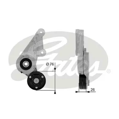 BMS 102 Alternator Gergı Rulmanı (17x76x26) Laguna Bora Golf Iv Escort Fıesta Transıt Tourneo 1.4 / 1.6 / 2 1275380 7431271914 7431275380 7439135206 1271914 9135206 31252250 9497331 9125571 30637141