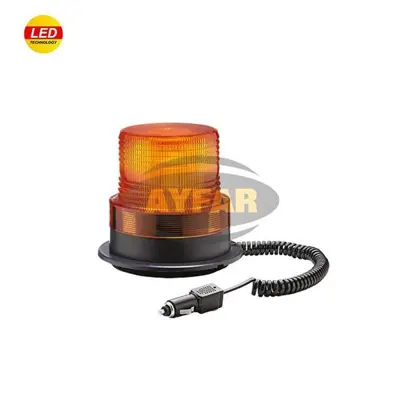 AYFAR TR 520 Doner Trafık Ikaz Lamba Ledlı 12v 24v Sarı 