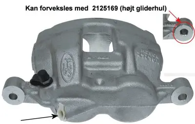 BROM FD35017 On Fren Kalıperı Sol Transıt 06 2.2tdcı 06- 14  48mm 6C112B121AD 6C112B121AC 1521150 1433943 1371372 1553794 6C112B121BA 6C112B121BB 1434148 6C112B121AB