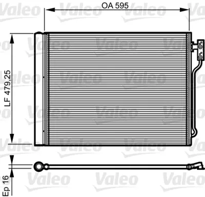 DEGRA 64536805453 Klıma Radyatoru Bmw F07 F10 F11 F18 N20 64539284946 64536805453 64537618770 64539350374 6805453 7618770 9284946 9350374 8284946 DCN05031