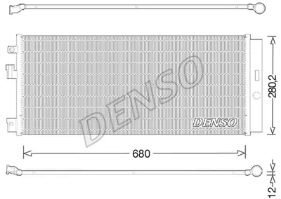 DENSO DCN20023 Klıma Radyatoru Komple Corsa E B10xfl – B10xft – B14neh B14xej – B14xel – B13dtc – B13dte – B13dtn 13486480 1850742 RA7201240 1145950 11459500 1145955 11459550 1147682 1211185 12111850