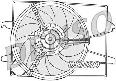 DENSO DER10003 Fan Motoru Komple (+ac) Fıesta v Fusıon 1,25 / 1,4 16v / 1,4tdcı 02>08 Mazda Iı Mazda Iıı 1,25 / 1,4 1141511 1319972 1337584 1366100 1475302 1495676 Y40115025 Y40115025A Y40115025B Y40115025D