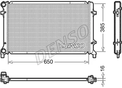 DENSO DRM02014 Motor Radyatoru Golf V Jetta Iıı Passat Touran Caddy Iıı A3 Altea Leon Toledo Iıı Octavıa 1,4 1,6 2, 1K0121251AB 1K0121251BK 1K0121251DD 1K0121251DM 1K0121251N 3C0121253AR 3C0121253K 3C0121253Q 3C0121253AL 1K0121251EH