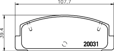 GRAP 93875 Fren Balatası Arka Mazda 323 626 2.0 98>02 Mazda 6 03>10 Premacy 99-05 B6Y82643Z FAY63328Z9A FA6649230 FA6749230 FA6749280 FB0649280 FB0649280A FB712628ZA FDY12643ZA GEYC2643Z