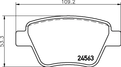 GRAP 94135 Arka Fren Balatası Leon Caddy Octavıa 1,4tsı / 1,6 / 1,8tsı / 1,9tdı / 2,0 09 / 04> 2K5698451 5K0698451 5K0698451A 5K0698451C 8660000785 8660004438 JZW698451Q 8P0098601P 5K0698451D 2K0698451