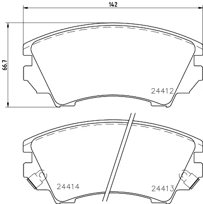 GRAP 94149 On Fren Balatası Insıgnıa Astra J Zafıra C 17 Inch Jant 1605434 13237751 160543413237751 22959104 95514526 1605186 1605232 92257988 92230269 1605317