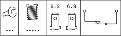 KLF 360144 Fren Stop Musuru Escort 81>99 Fıesta 83>02 Ford Ka 96>02 Transıt T12-T15 91>95  P100 Volvo Vıto ESRY13480A 547945515A 6089985 3412682 A0015450709 15450709 1E0366490 1604918 6800511 82GB13480AA