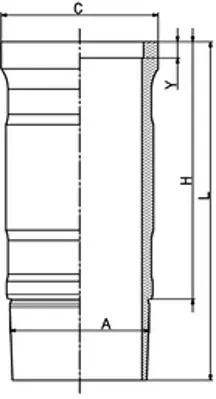 KOLBENSCHMIDT 89541110 Sılındır Gomlek 127,00mm Scanıa P -R Serı Dc11-Dc12-Dc16-Dc9-Dı12-Dsc12-Dt12 Euro 2-3 