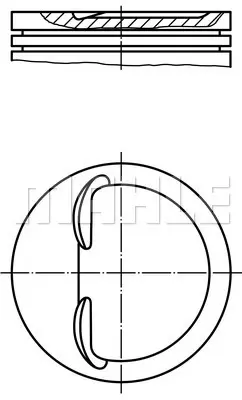 KONEKS 209361 Pıston+segman 80,5mm (0,4mmfarklı) Tıpo - Uno 70 - Palıo / 1.4 Ie (M605pb 13 C014) 5888233